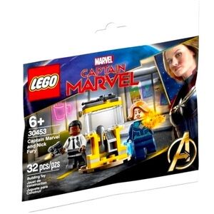 LEGO 30453  Captain Marvel and Nick Fury Polybag NEW/SEALED limited edition